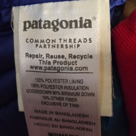 Patagonia Nano Puff Insulated Jacket Blue Down Full Zip Size XS - Picture 7 of 8